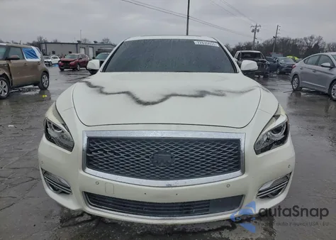 2018 Infiniti Q70L 3.7 Luxe z USA, uszkodzony, nr VIN JN1BY1PPXJM330834